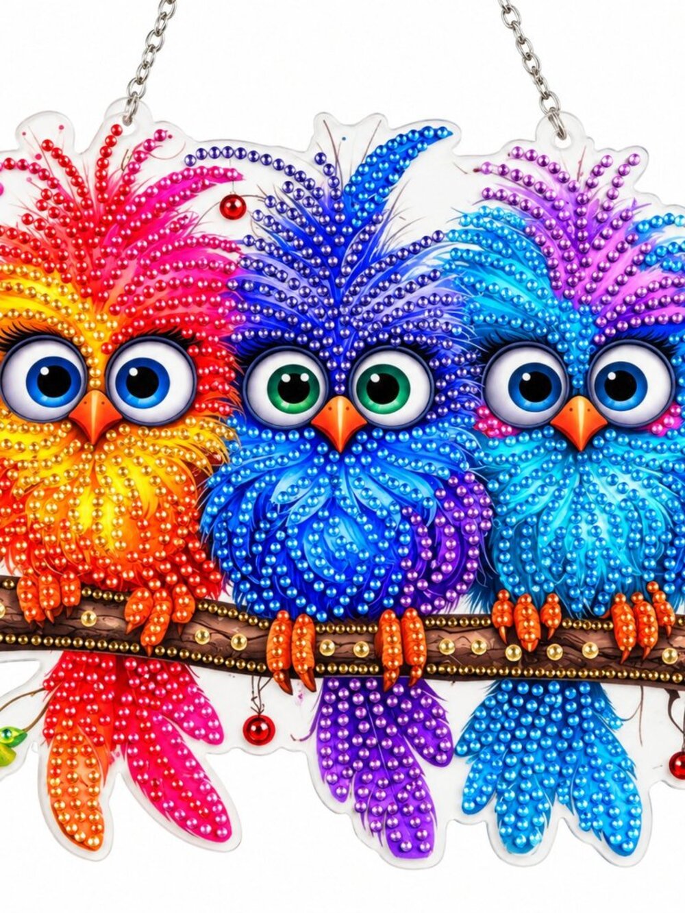 Three Owls DIY Diamond Painting Hanging Kit – XLG369